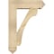 Ekena Millwork Legacy Arts and Crafts Rough Sawn Bracket w/ Offset Brace, Douglas Fir, 6"W x 18"D x 26"H BKT0604X18X26LEC03RDF - alternate 3